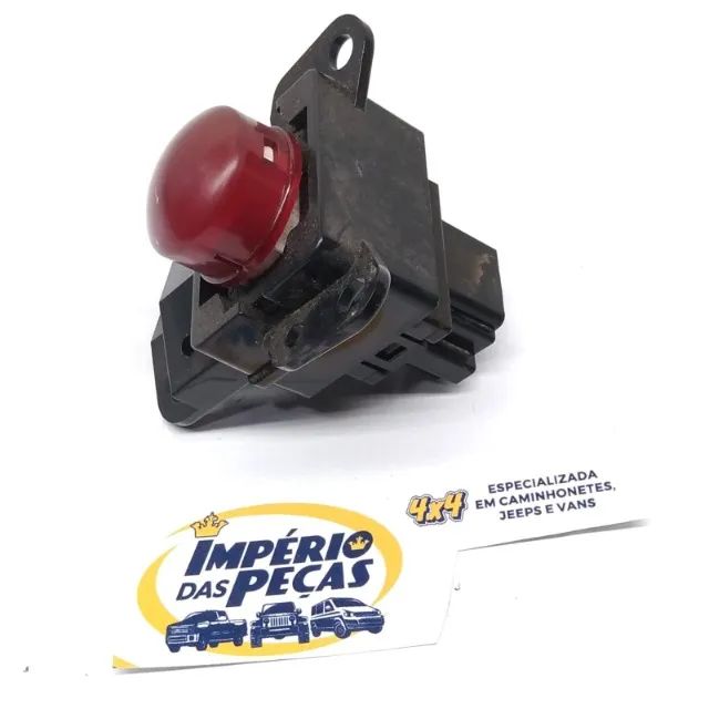 Botão Pisca Alerta Triton Pajero Dakar 08/15 #36128 - Foto 3