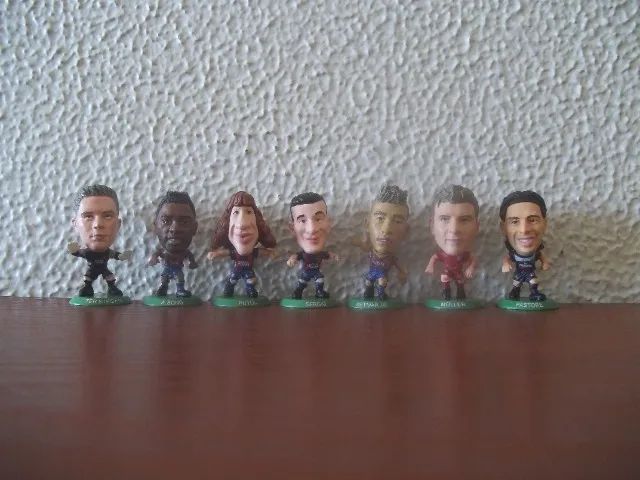 Mini craques - Microstars e Soccerstarz - Grandes jogadores