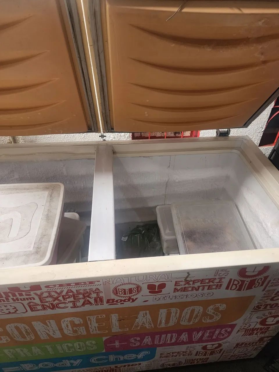 Freezer horizontal 2 tampas - Foto 2