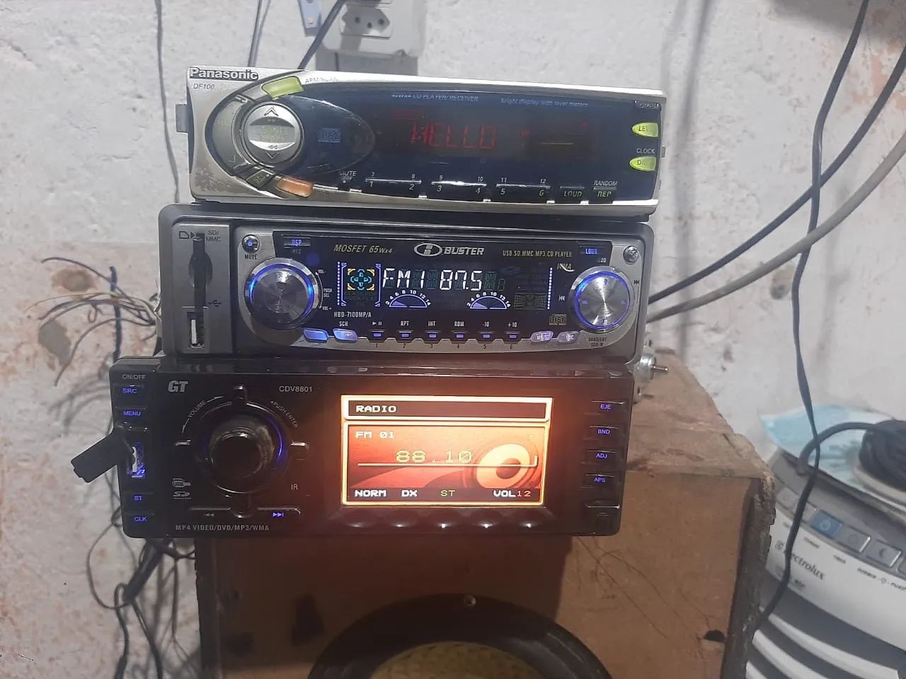 Rádio de carro 3 unidades e vendo separado tbm - Foto 5