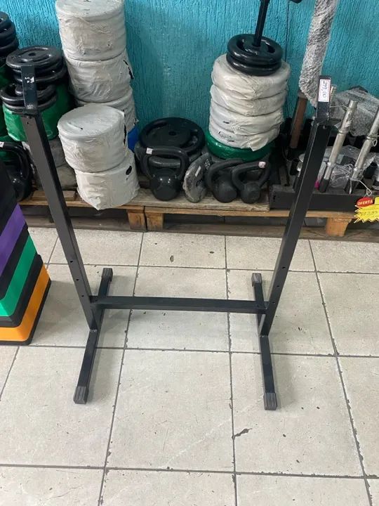 Suporte para Barra de Musculação