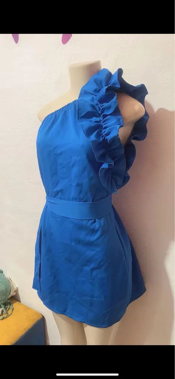 Vestido lindo azul - Foto 3