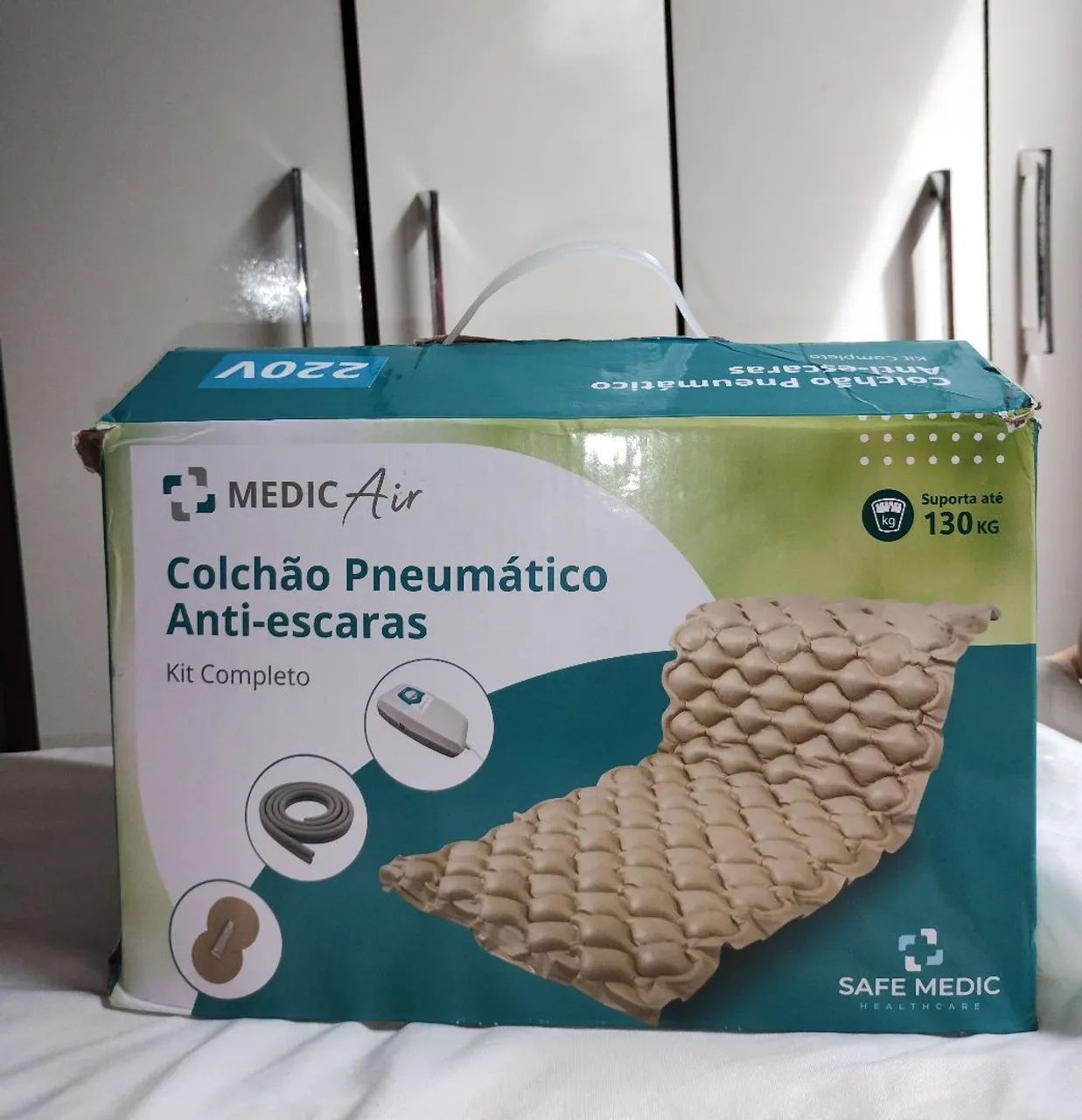 Colchão pneumático de ar anti-escaras MedicAir - Foto 2