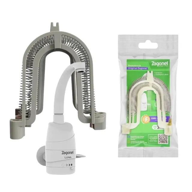 Resistência P/ Torneira Elétrica Zagonel Luna 220v 5500w 4t