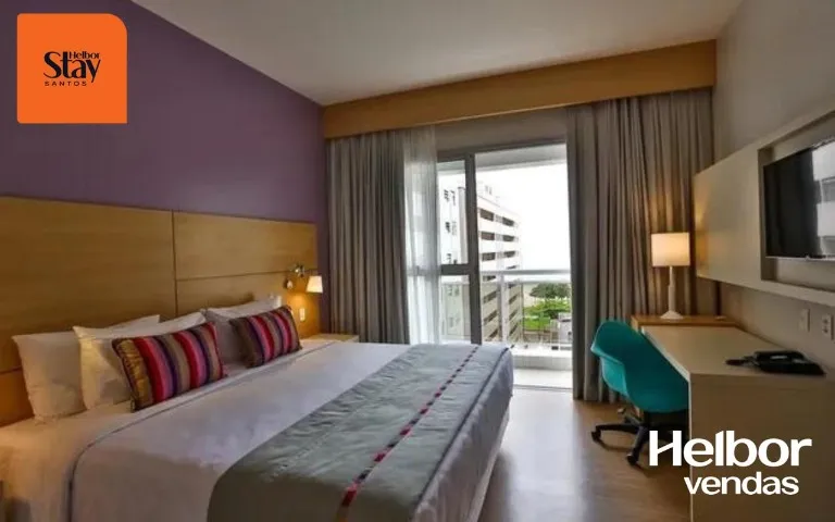 "OPORTUNIDADE" Stúdios 100% mobiliados, na praia, por apenas R$379.000-Santos