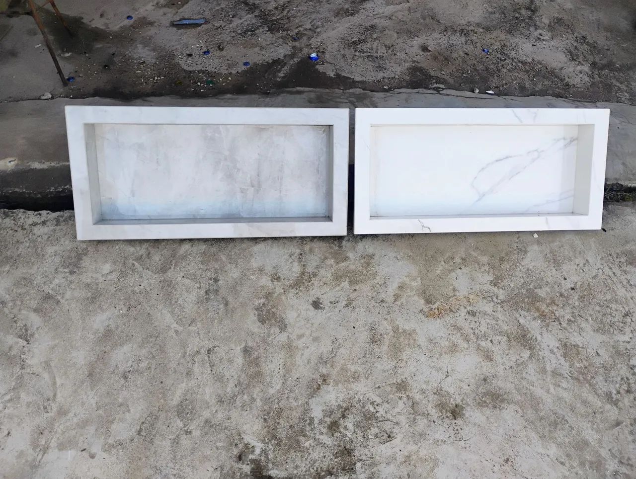 Cubas e Pias de Mármore Branco - Novas - Foto 2