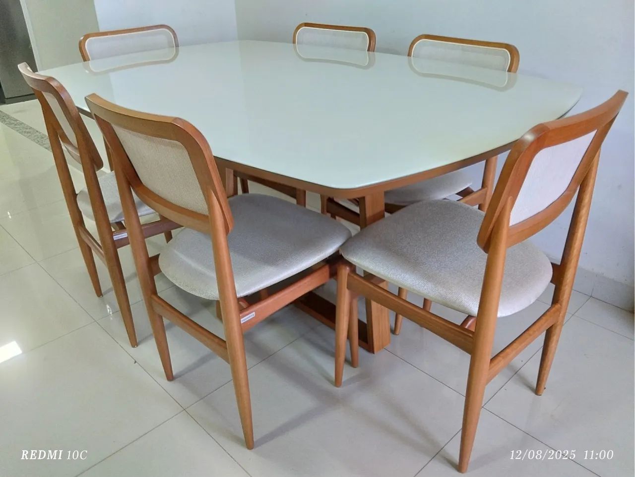 Mesa nova completa madeira  - Foto 3