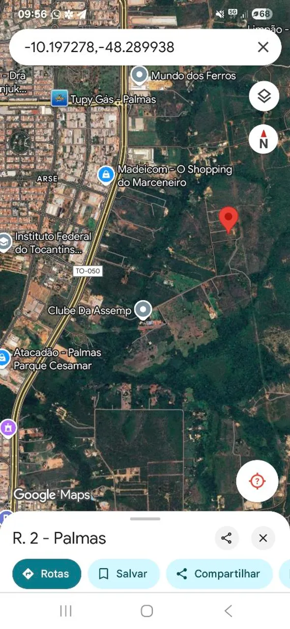 LOTE DE 1.000m² (20x50m) COM VISTA PARA A SERRA E CIDADE