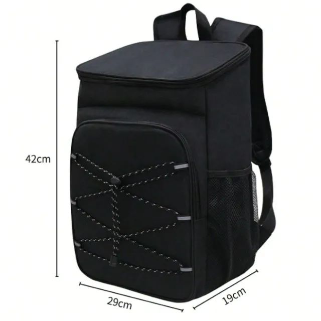 Mochila Térmica Para Bebidas-Preta - Foto 5