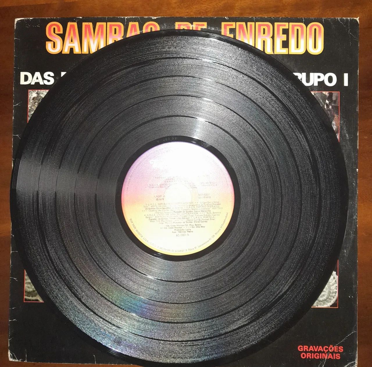 Sambas de Enredo - Carnaval 80 - Vinil - Foto 2