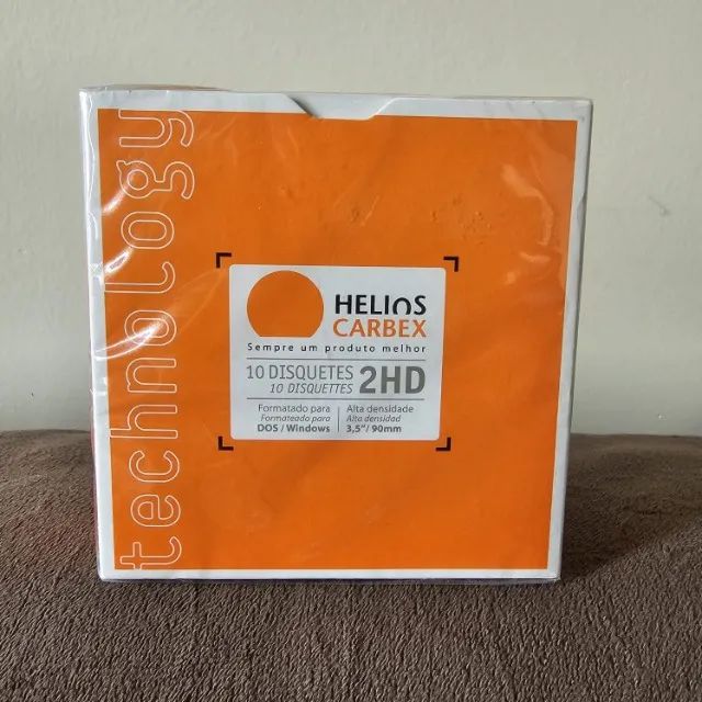 Disquetes 3.5 polegadas (caixa com 10 disquetes)