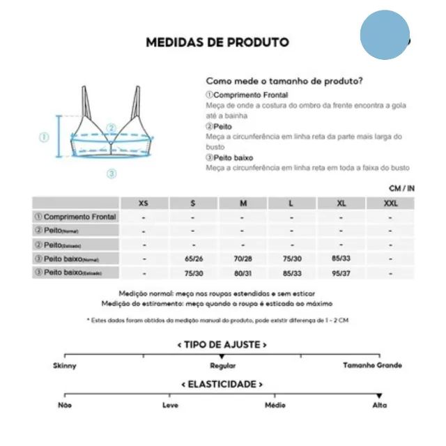 Top Feminino Liso com Zíper - Foto 3