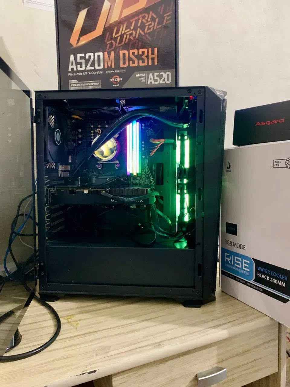 PC GAMER Ryzen 5 5600X + RTX 3060 12GB (No precinho) - Foto 2