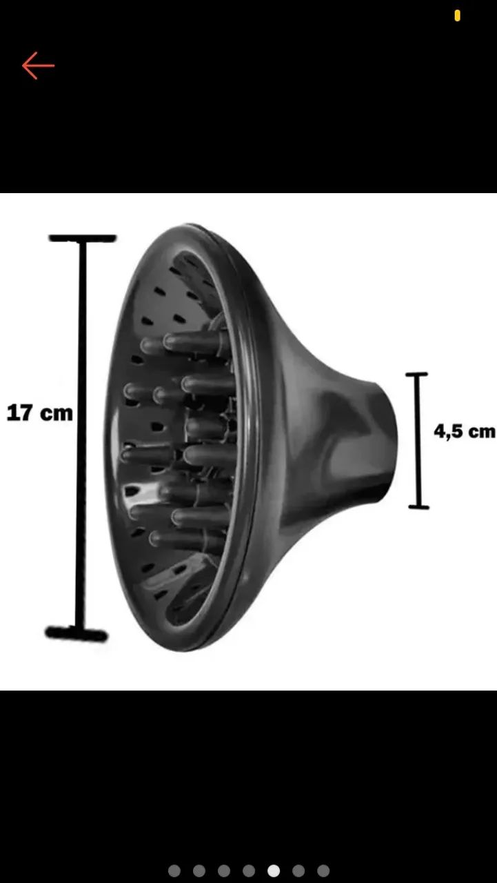 Difusor para Secador de Cabelo - 17cm