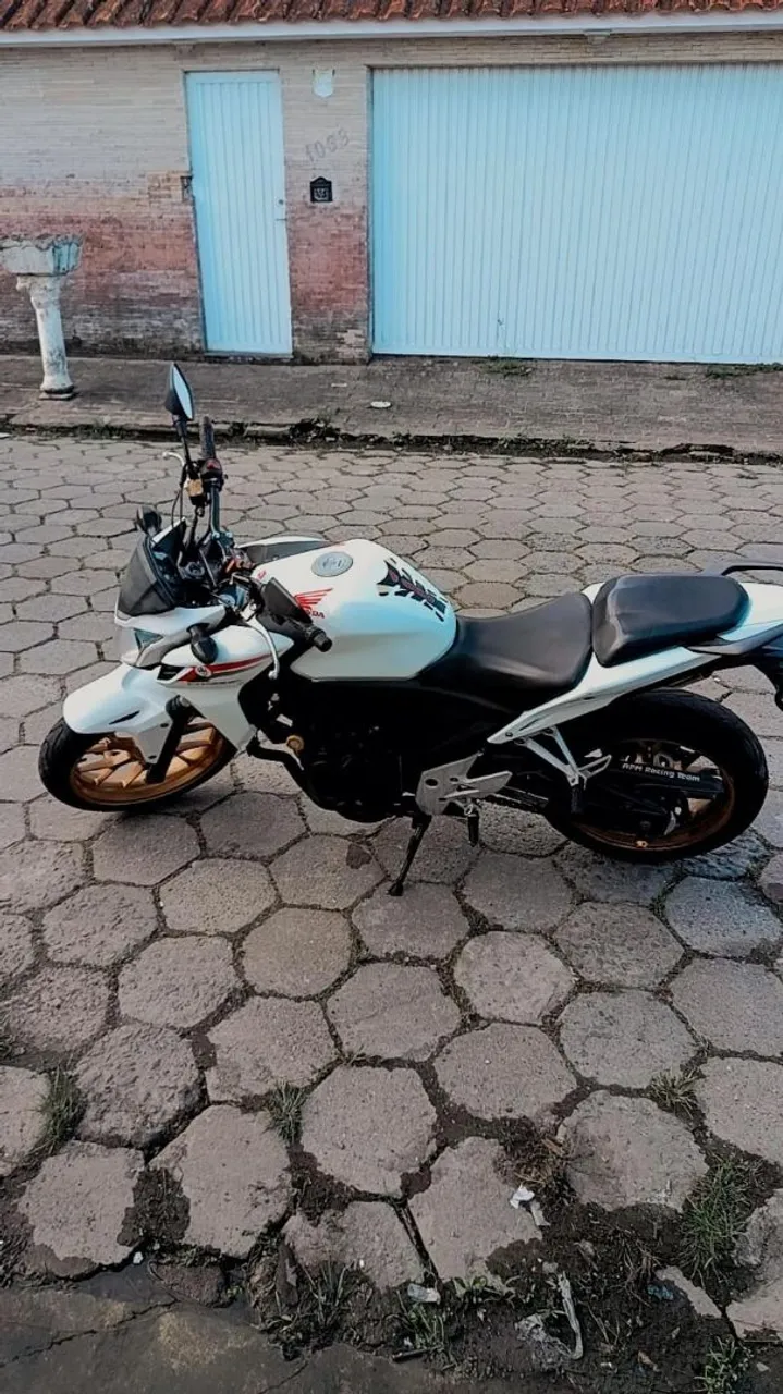 Cb500f moto novinha