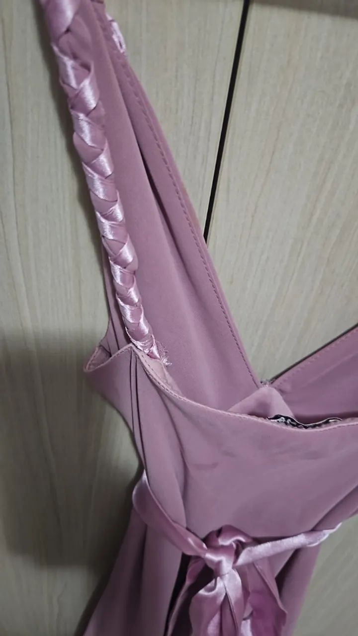 Vestido longuete - lilás - Foto 4