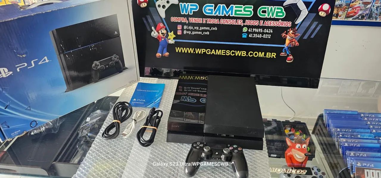 PLAYSTATION 4 PERFEITO COM GARANTIA ACEITA PS3