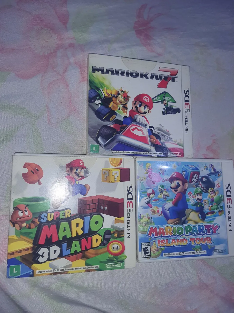 Coletânea de 3 jogos para nintendo 3ds(leia o anuncio)
