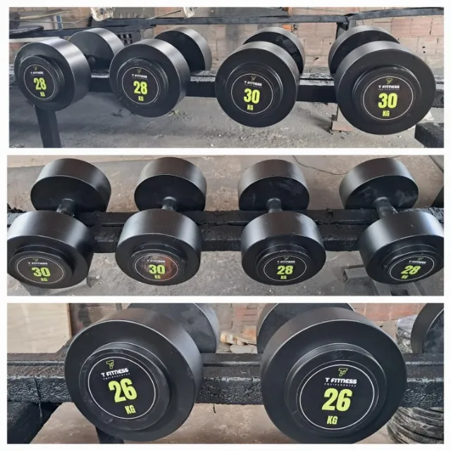 Jogo de dumbbell - 06 a 30kg