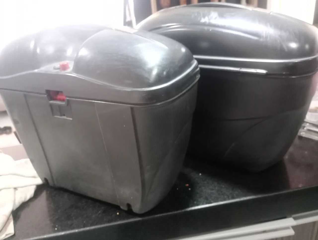 Bauletos laterais para moto