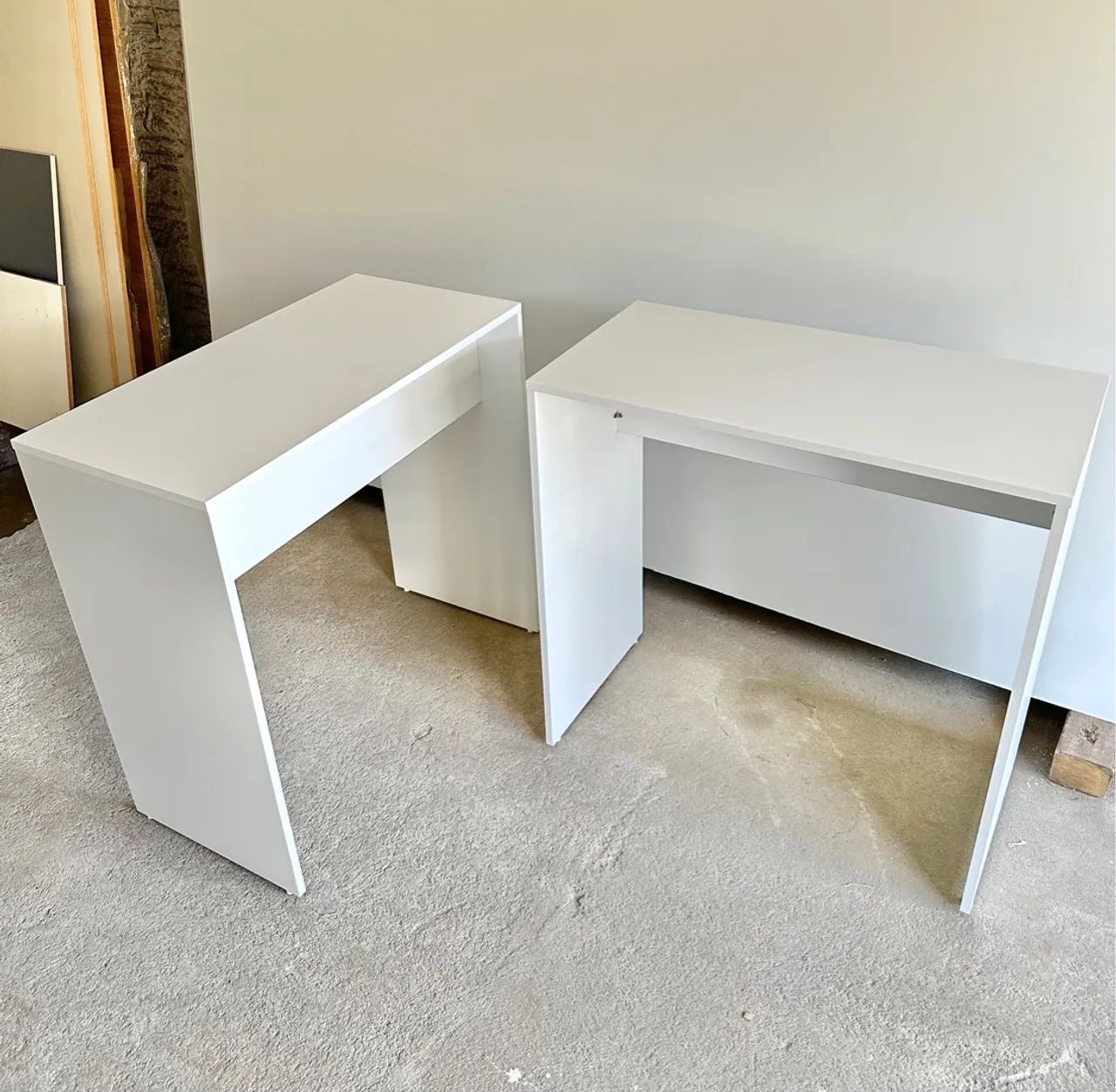 ESCRIVANINHA 100% MDF BRANCO NOVA - Foto 3