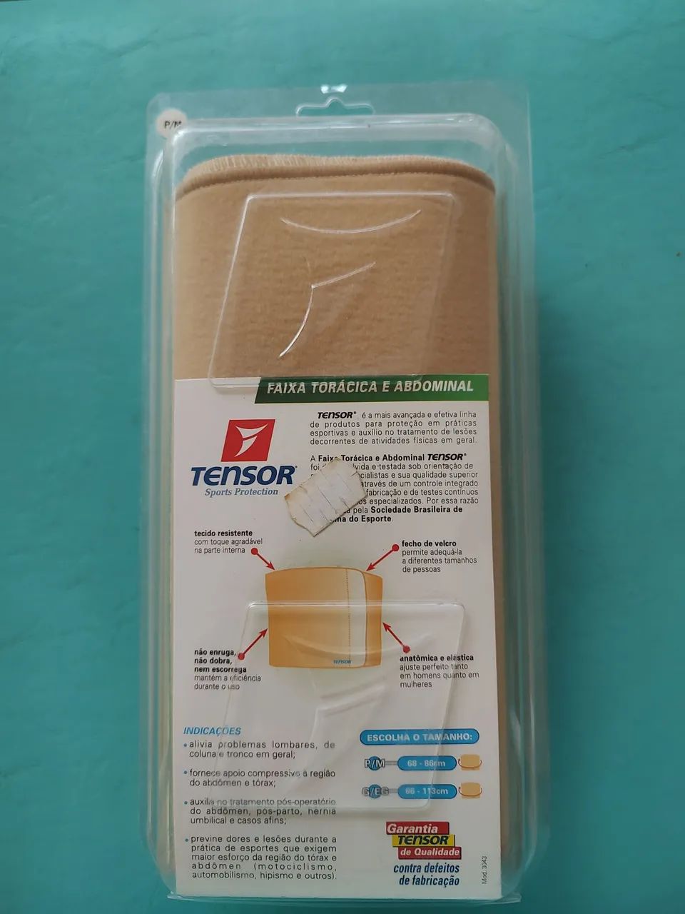 Faixa abdominal e torácica Tensor - Foto 5