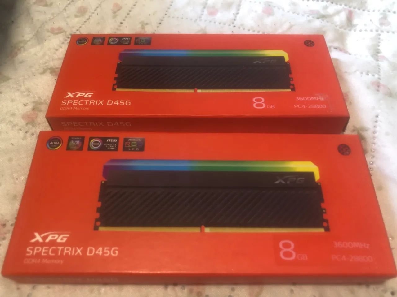 16GB of RAM memory 3600MHz 2x 8GB sticks64317907797506122