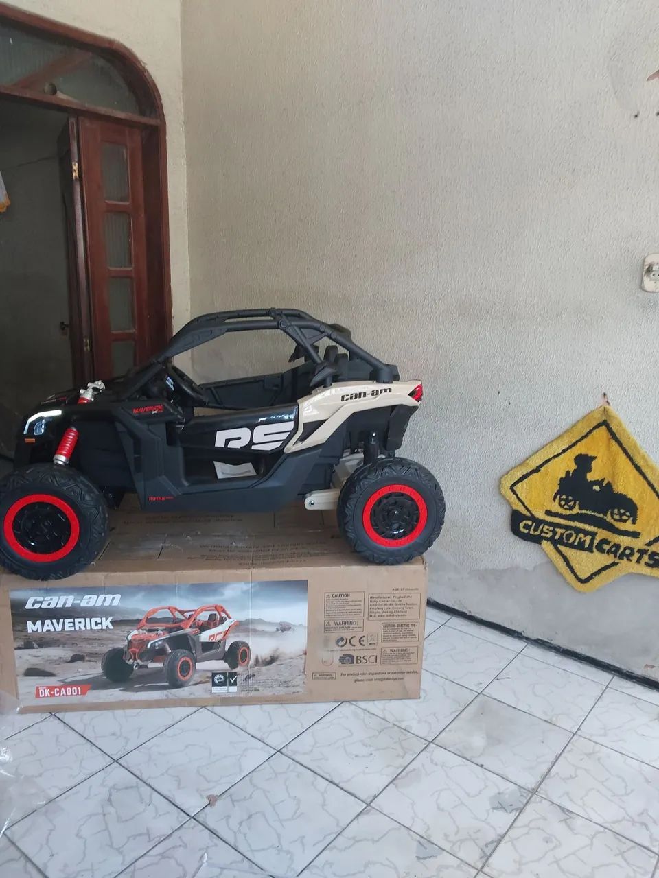 CARRINHO ELÉTRICO 24V CAN-AM MAVERICK 