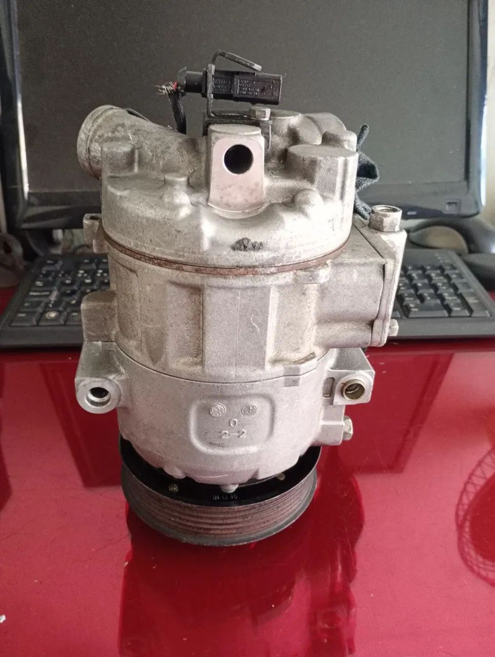 Compressor ar condicionado Polo /Audi - Foto 2