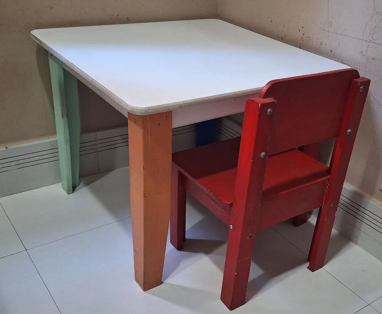 Children's Table with Chair