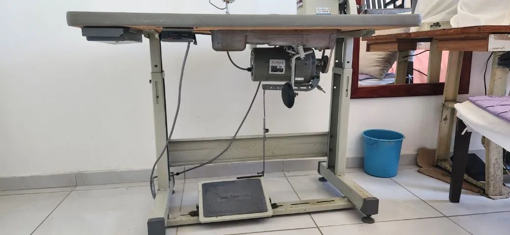 Maquina de costura reta industrial Sun Special Ss 9800w  - Foto 4