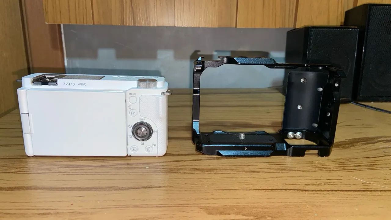 Kit filmmaker Sony Zve10 + Lente do Kit - Foto 5