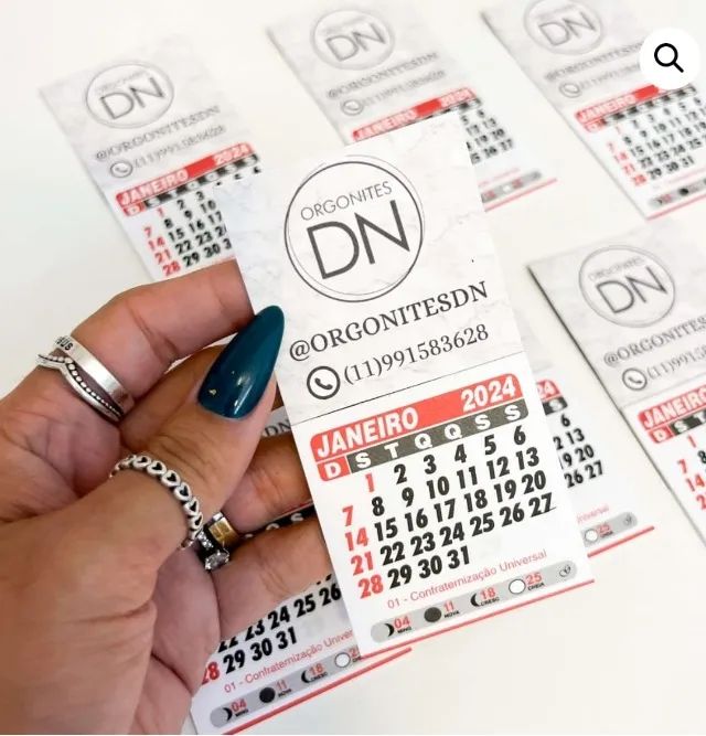 ? Mini Calendários Personalizados ? 100 unidades - Foto 6