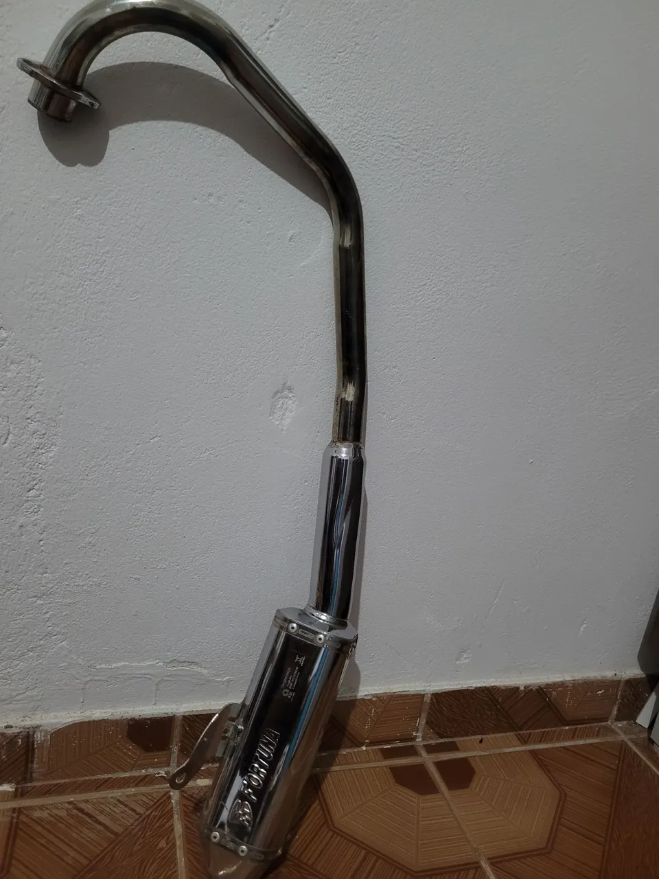 Escapamento fortuna para Moto 160