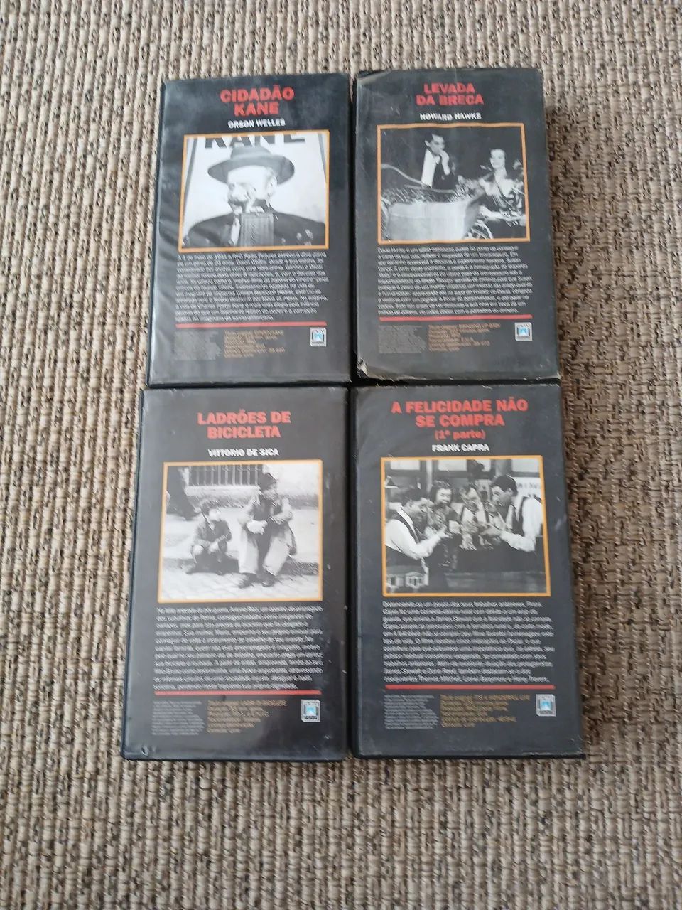 Coleção Com 04 filmes em VHS Clássicos do Cinema  - Foto 2