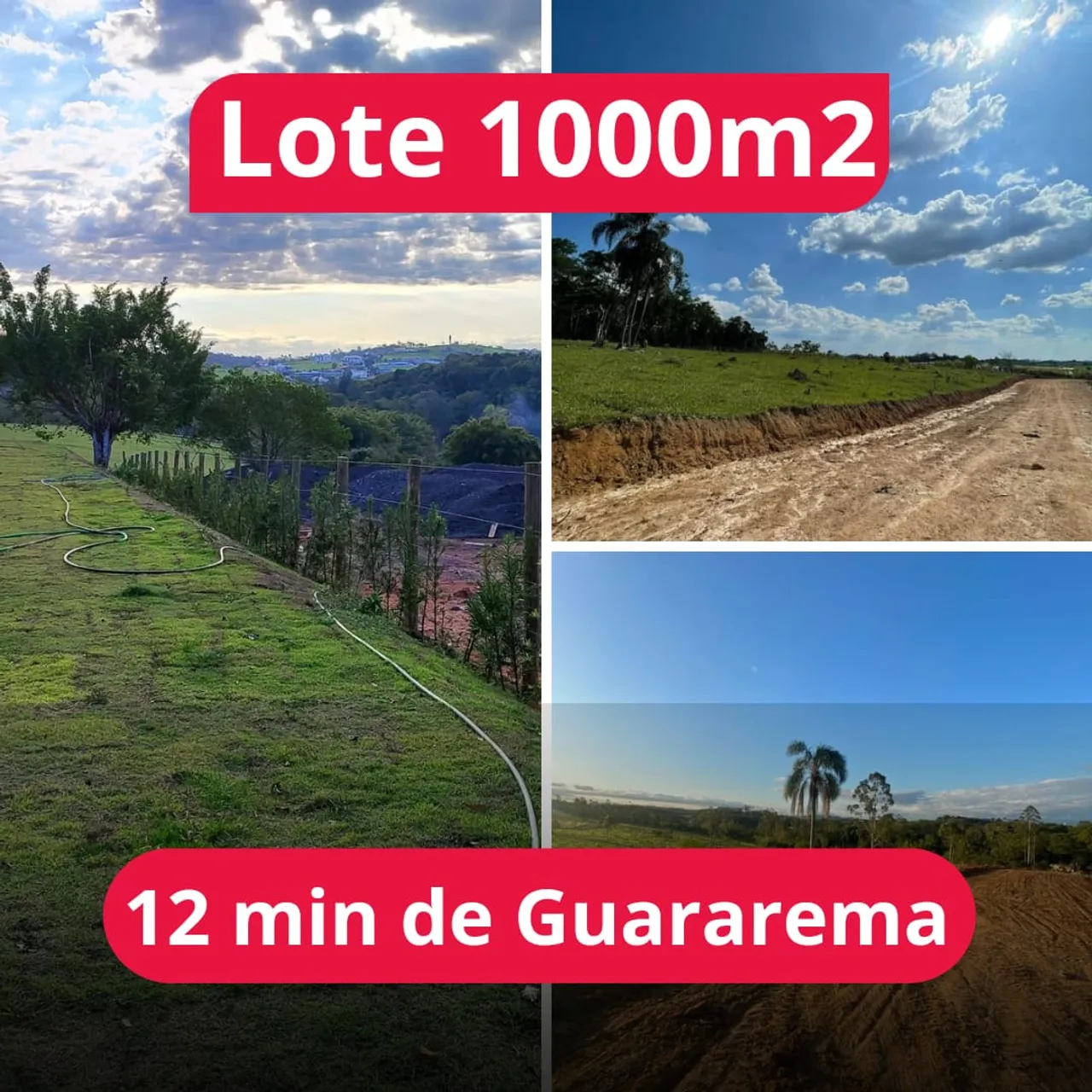 Condomínio fechado em Guararema com infraestrutura completa para Chácara !