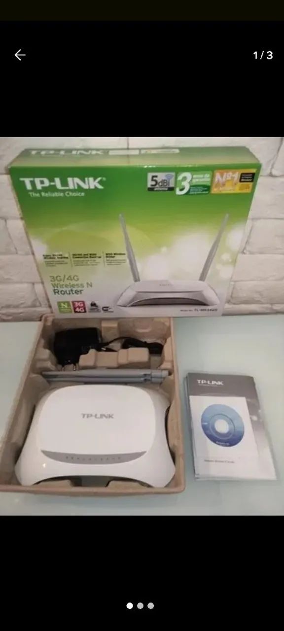 Roteador TP-LINK 3G/4G Wireless N