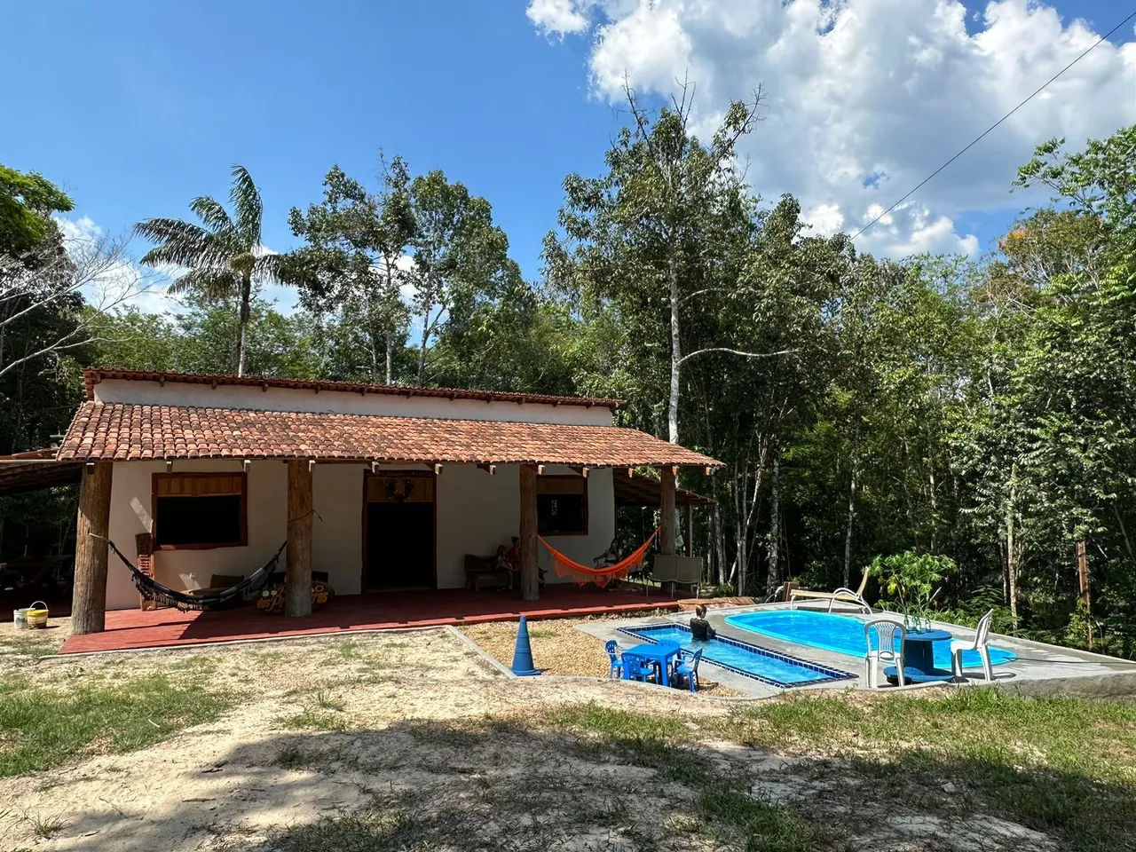Aluguel para pernoite, diária e eventos.