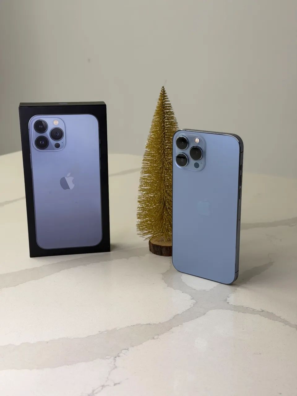 iPhone 13 Pro Max 256gb ( Azul ) Com caixa - Celulares e