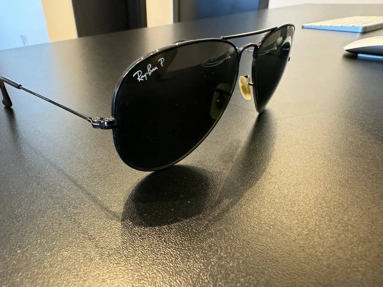 Óculos Ray Ban Aviador Aviator Polarizado Original  - Foto 2