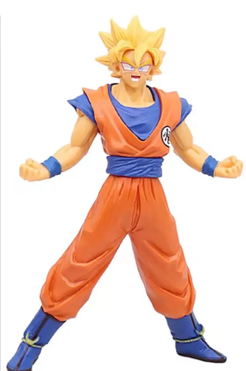 Boneco Goku super Sayajin Dragon ball Novo TAG vegeta freeza Naruto cavaleiros do zodiaco 
