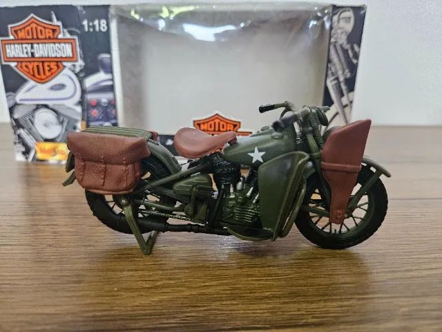 Harley Davidson exército miniatura 1:18 - Foto 2
