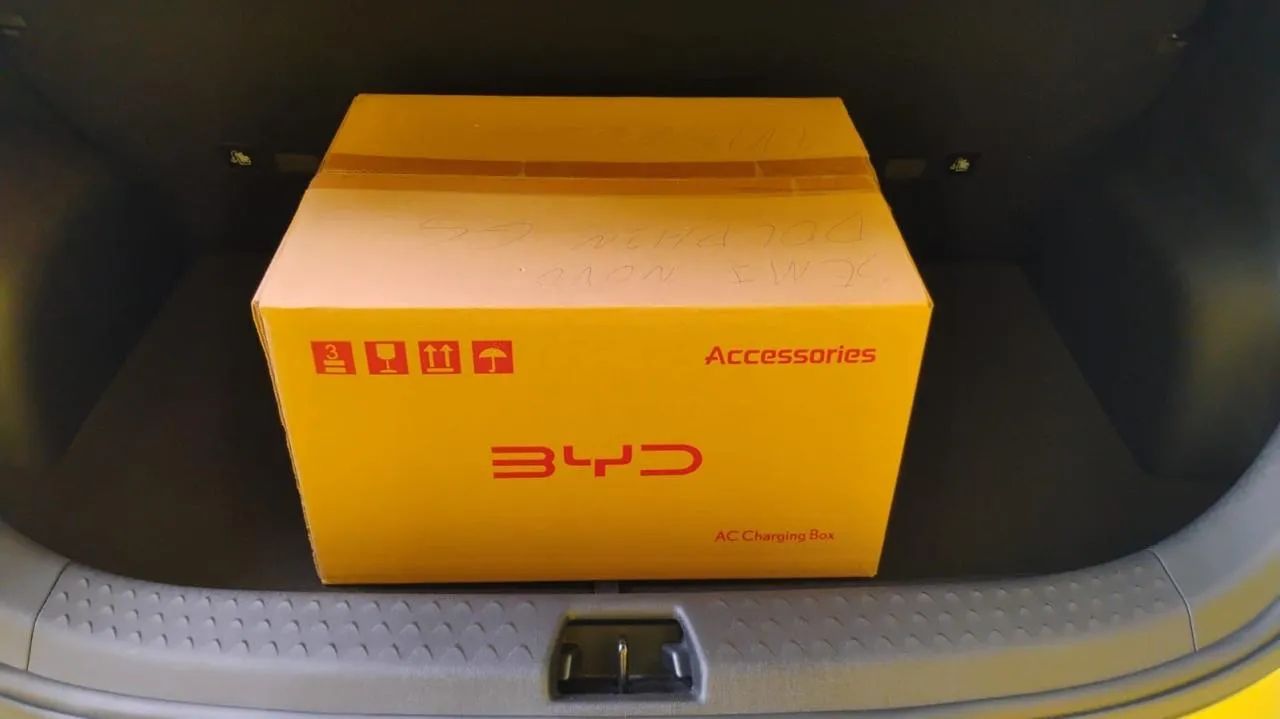 Carregador Wallbox BYD 7Kw portátil Original - Foto 3