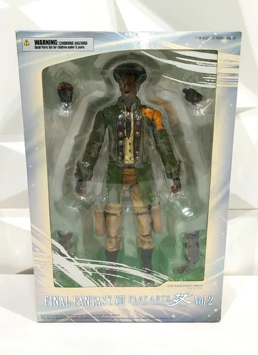 Sazh Katzroy Final Fantasy Xiii Square Enix Play Arts Kai - Foto 4