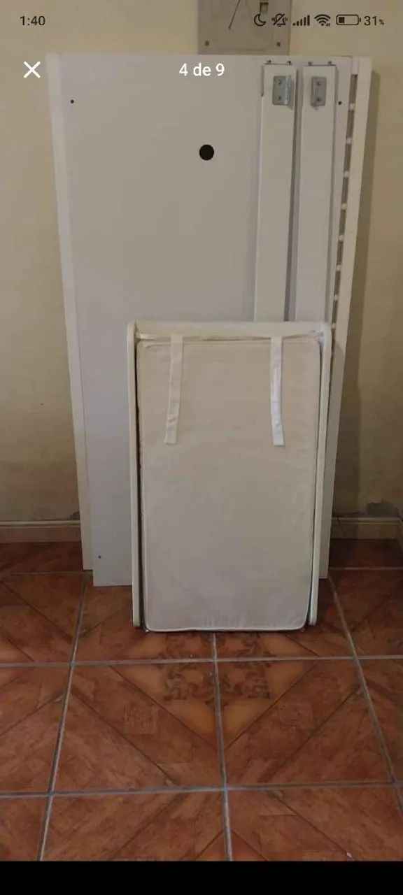 BERÇO COM TROCADOR SLEEPER MADEIRA MACIÇA 64176430413314124