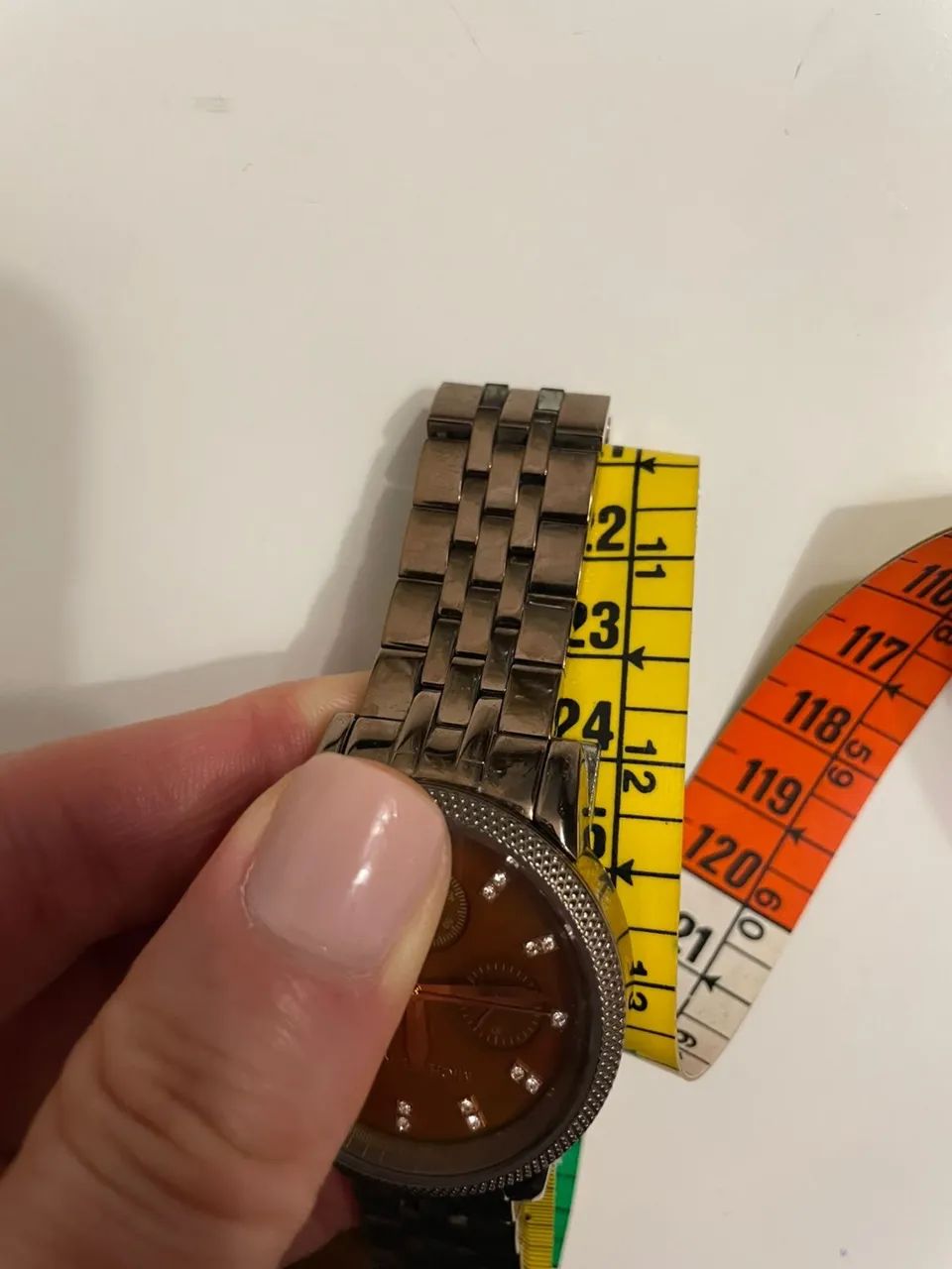 Relógio Michael Kors MK5547 Marrom - Foto 4