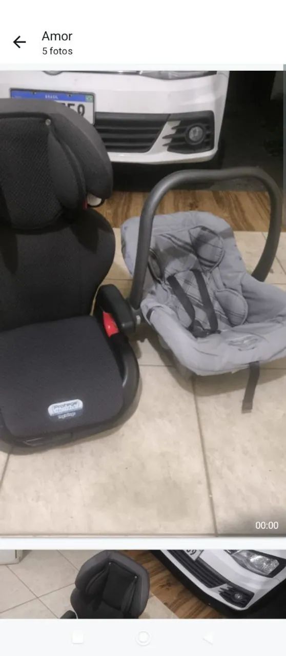 Cadeirinha de Carro Bebê - Segurança e Conforto - Foto 2