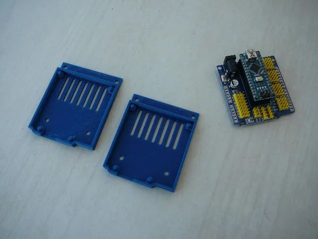 2 bases, case, capa proteção para Arduino nano