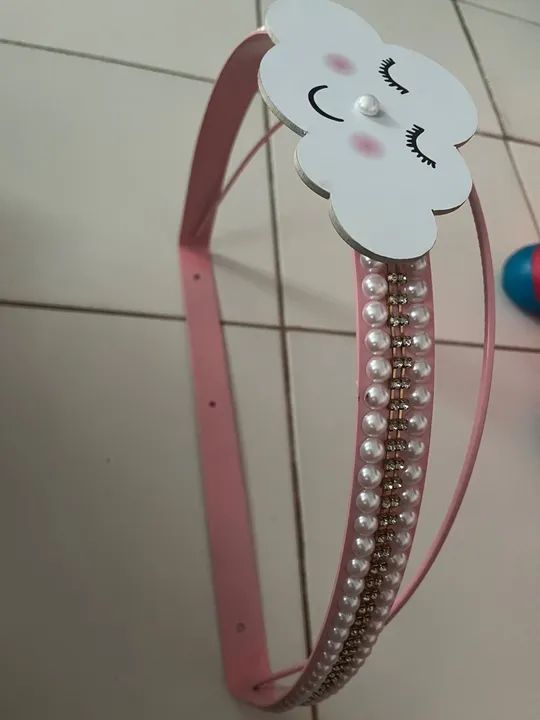 Dossel + mosqueteiro tema nuvem 100 reais - Foto 3