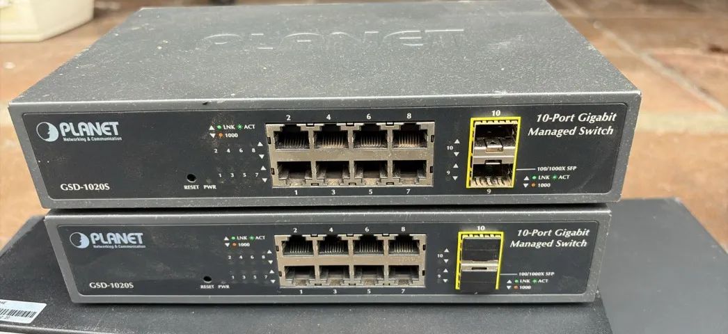 Switch Planet 8 Portas 10/100/1000mbps Gsd-1020s
